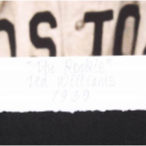 Ted William's "The Rookie" 10x14 Fine Art - Picture 2 of 8